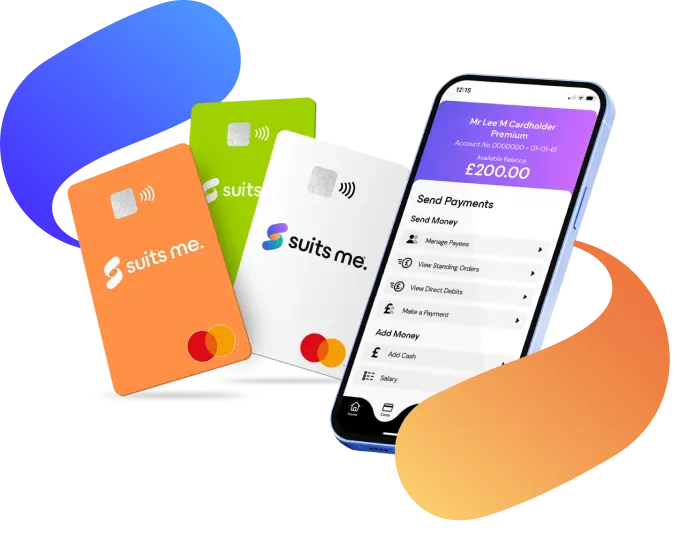Suits me app and debit cards